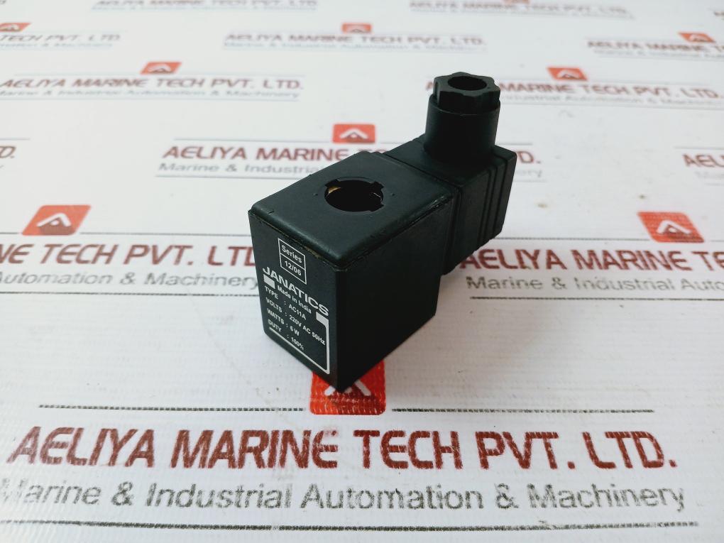 Janatics Ac11A Solenoid Coil, 220V Ac 50Hz, 6W, Series 12/06
