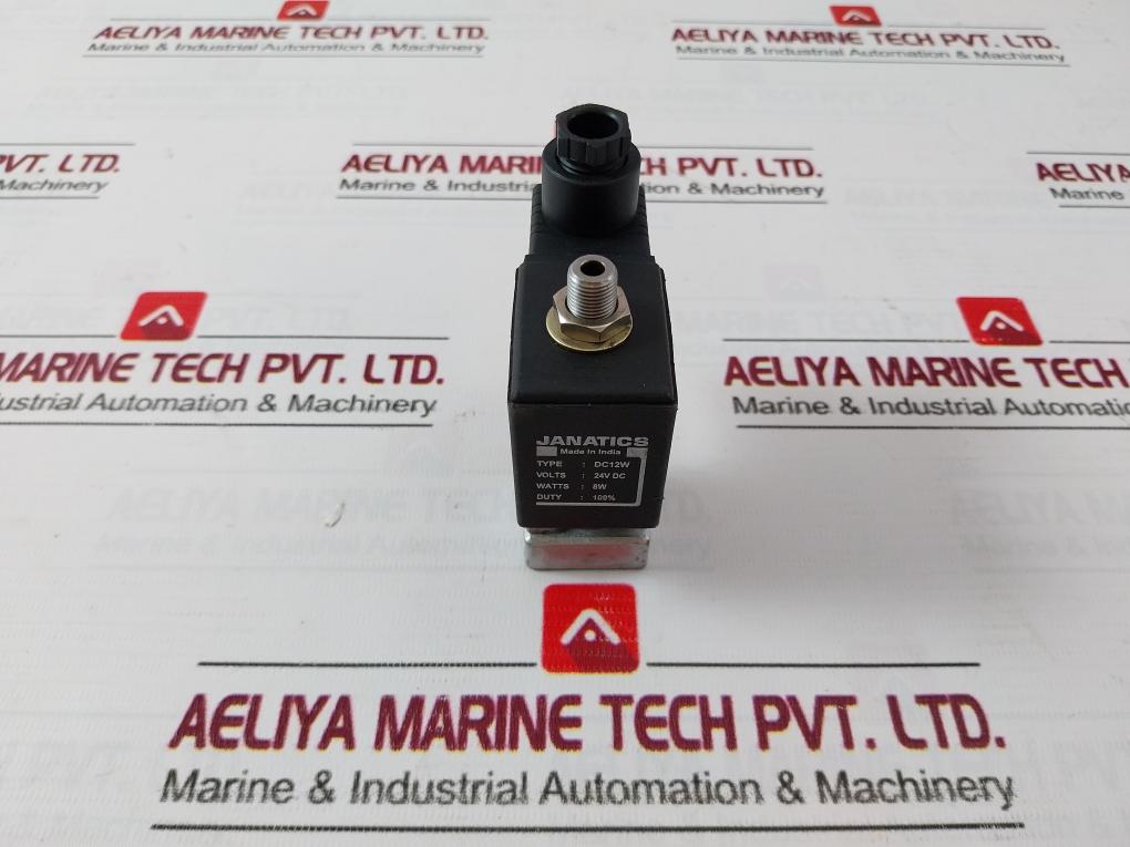 Janatics Dc12W Solenoid Valve 10 Bar 8W 24V Dc