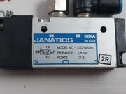 Janatics Ds254Sr60 Single Solenoid Pilot Operated Valve With Spring Return