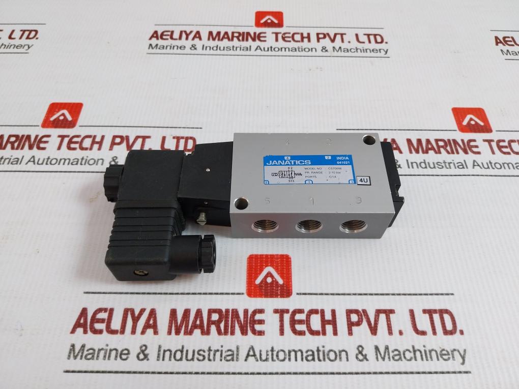 Janatics Solenoid Pneumatic Valve Cs70006 24v Dc
