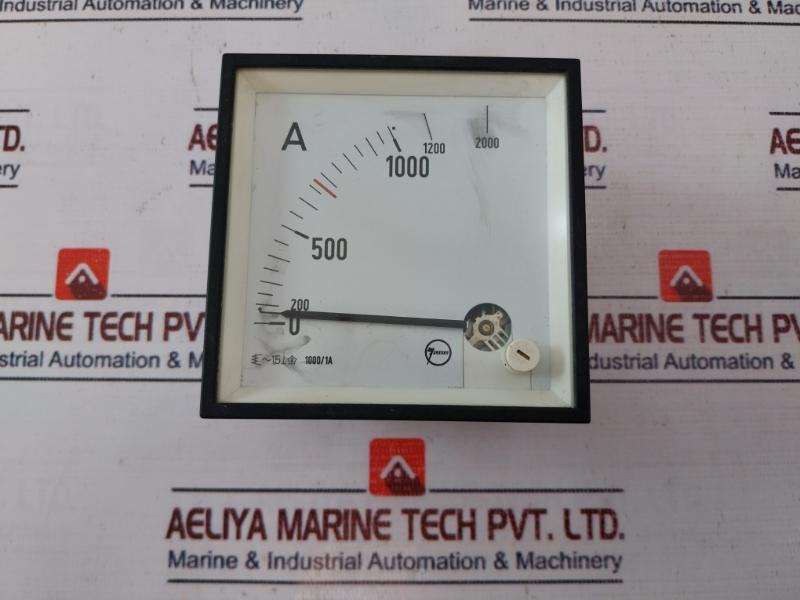 Janssen 1000/1A Ampere Meter 0-1000/2000 A