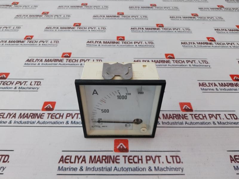 Janssen 1000/1A Ampere Meter 0-1000/2000 A