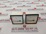 Janssen 25/5A Ammeter 0-50A Used