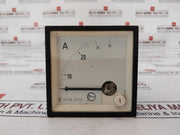 Janssen 25/5A Ammeter 0-50A Used