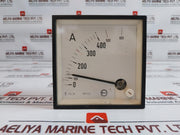 Janssen 400/5A Analog Ammeter