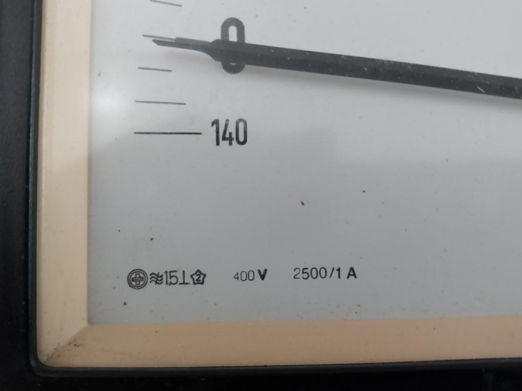 Janssen Analog Kilowatt Meter -140 To 1250 Kw 1901.403