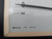 Janssen Analog Kilowatt Meter -140 To 1250 Kw 1901.403