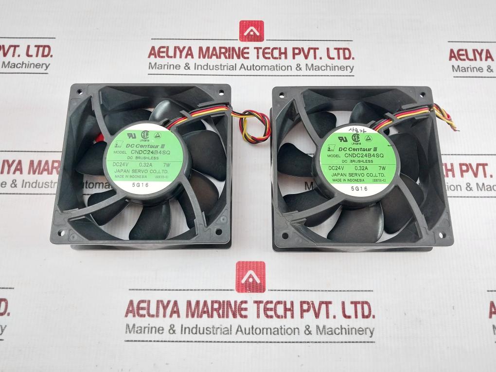 Japan Servo Dc Brushless Cooling Fan Dc24v 0.32a 7w Cndc24b4sq