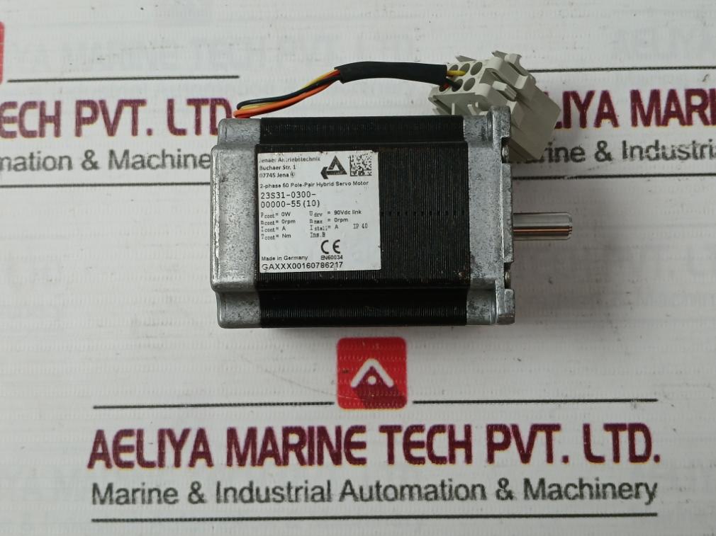 Jenaer Antriebstechnik Servo Motor 23S31-0300-00000-55(10) 50 Pole-pair Hybrid