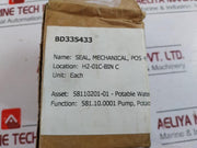 John Crane Type 21 58110201-01 Mechanical Seal 1