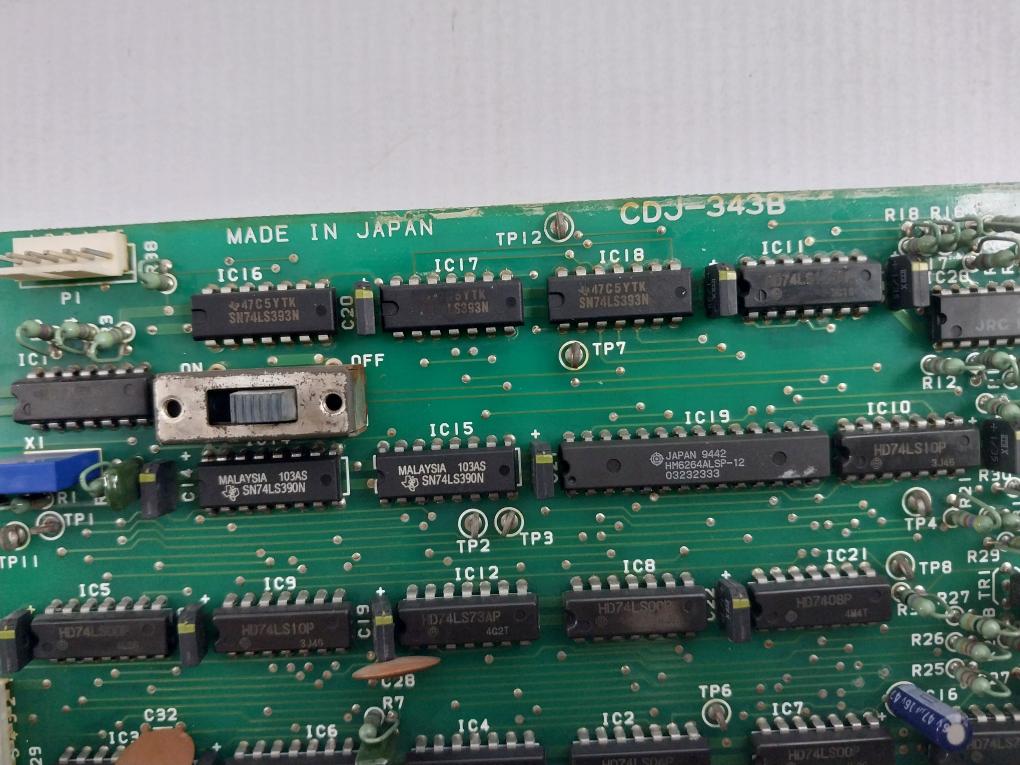 JRC CDJ-343B Printed Circuit Board PCB 6PCBS0I04IB