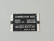 Jrc Nqe-3182 Connection Box Cqd-3182 Tb1-2