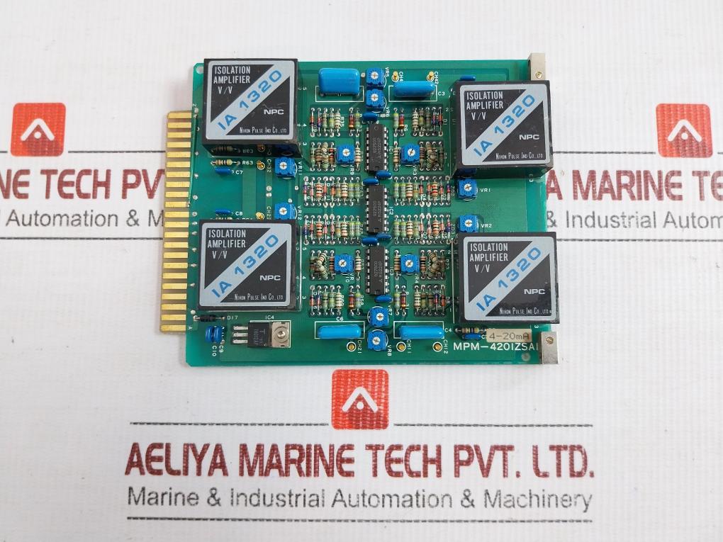 Used Isolation Amplifier Pcb Card Mpm-420izsai Jrcs