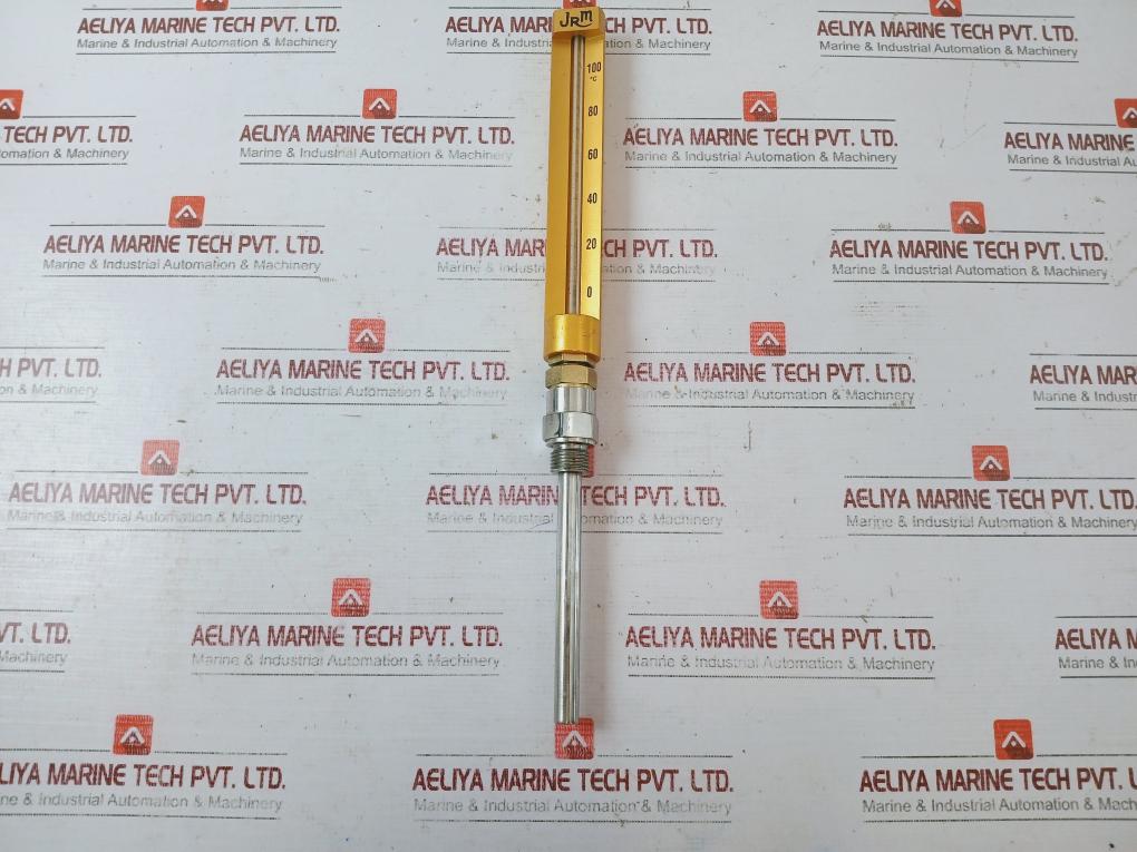 Jrm 0-100°C Thermometer 380Mm Stem Length 132Mm Diameter