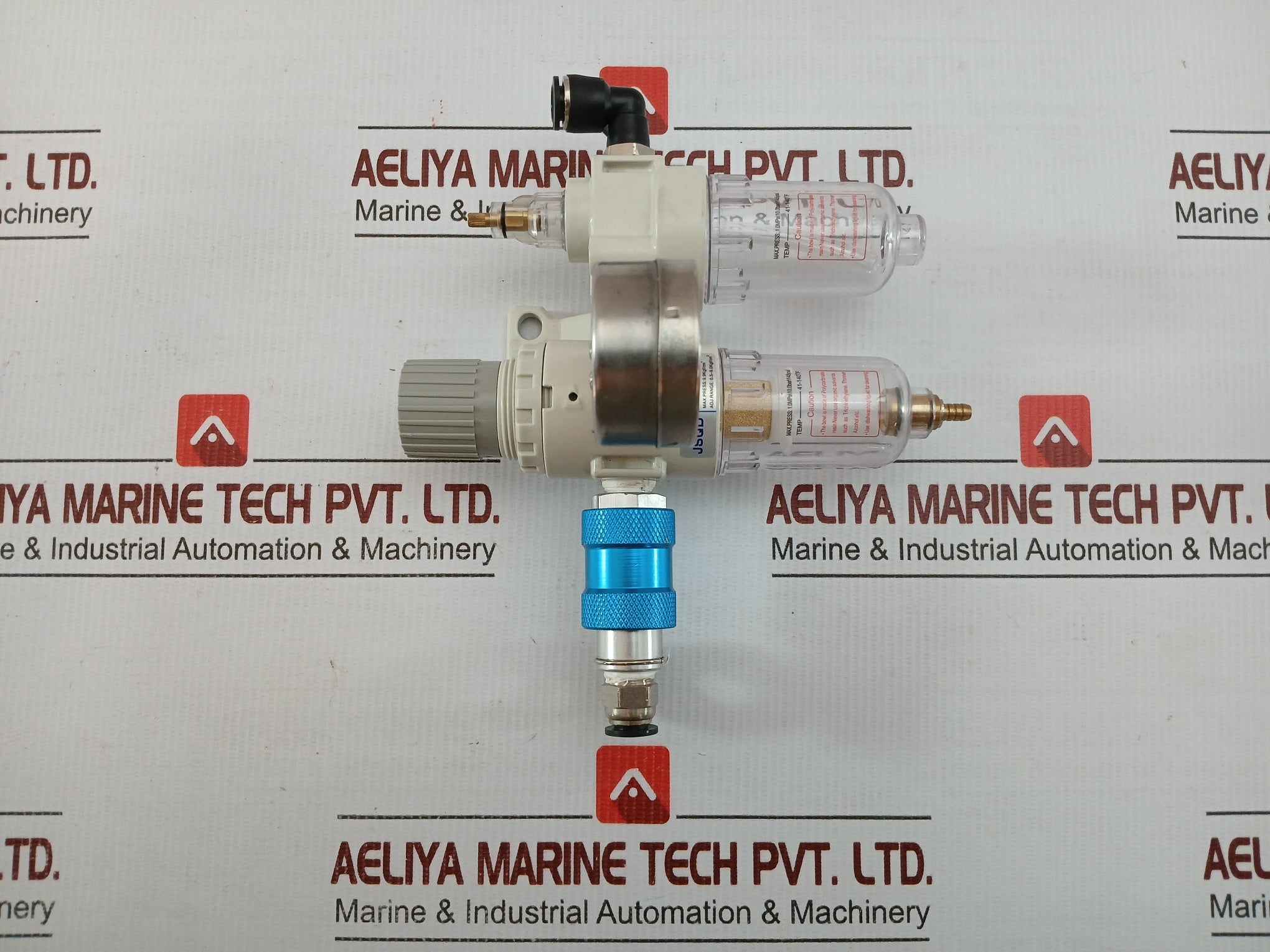 Jsqd Air Filter Regulator 1.0mpa\10.0bar\145psi In Used Condition
