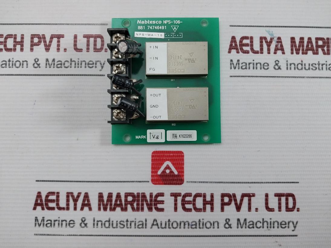 K16Z0266 Pcb Card Nabtesco Nps-106-881