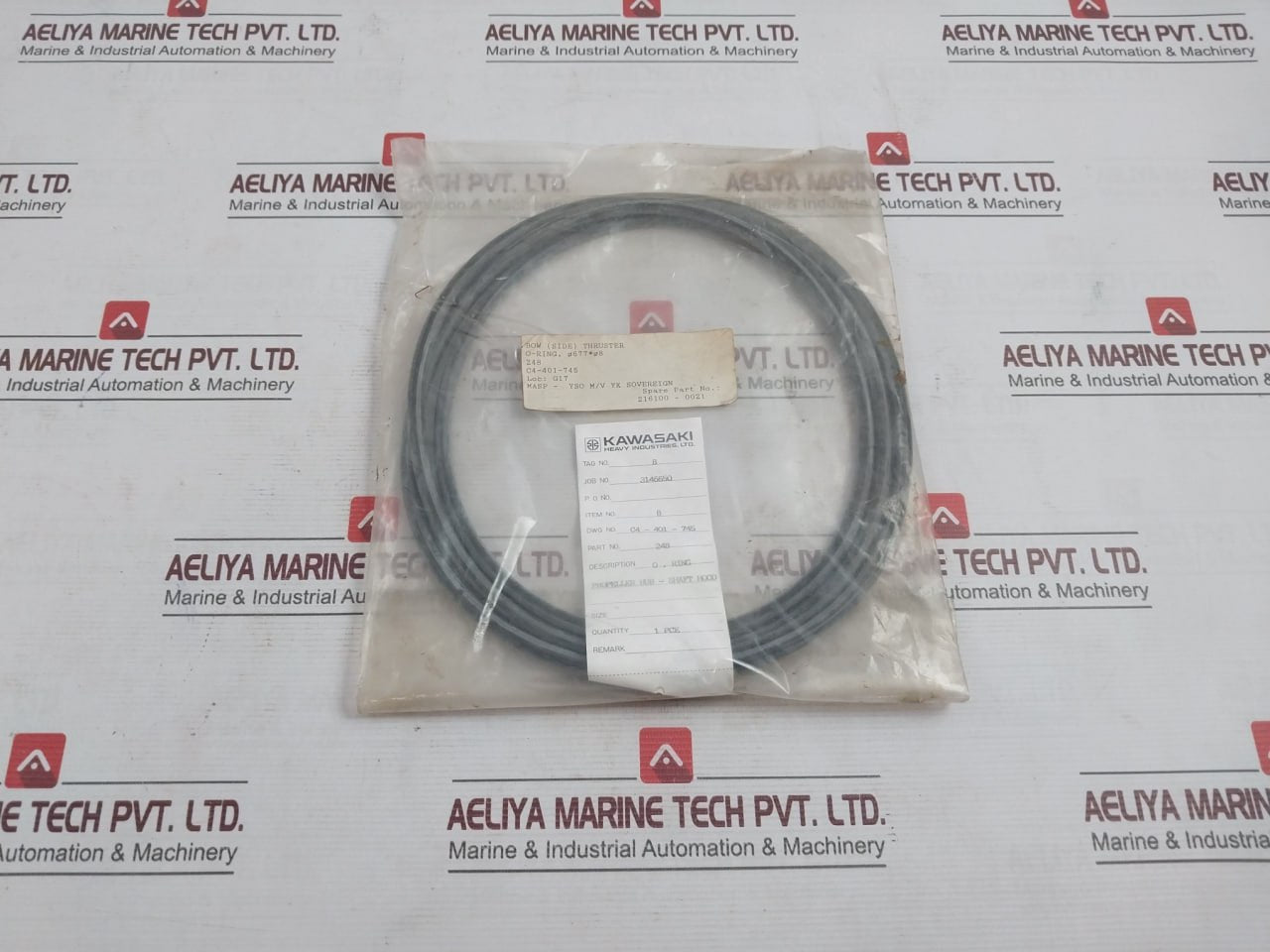 Kawasaki 248 O-ring Propeller Hub Shaft Hood Bow Side Thruster