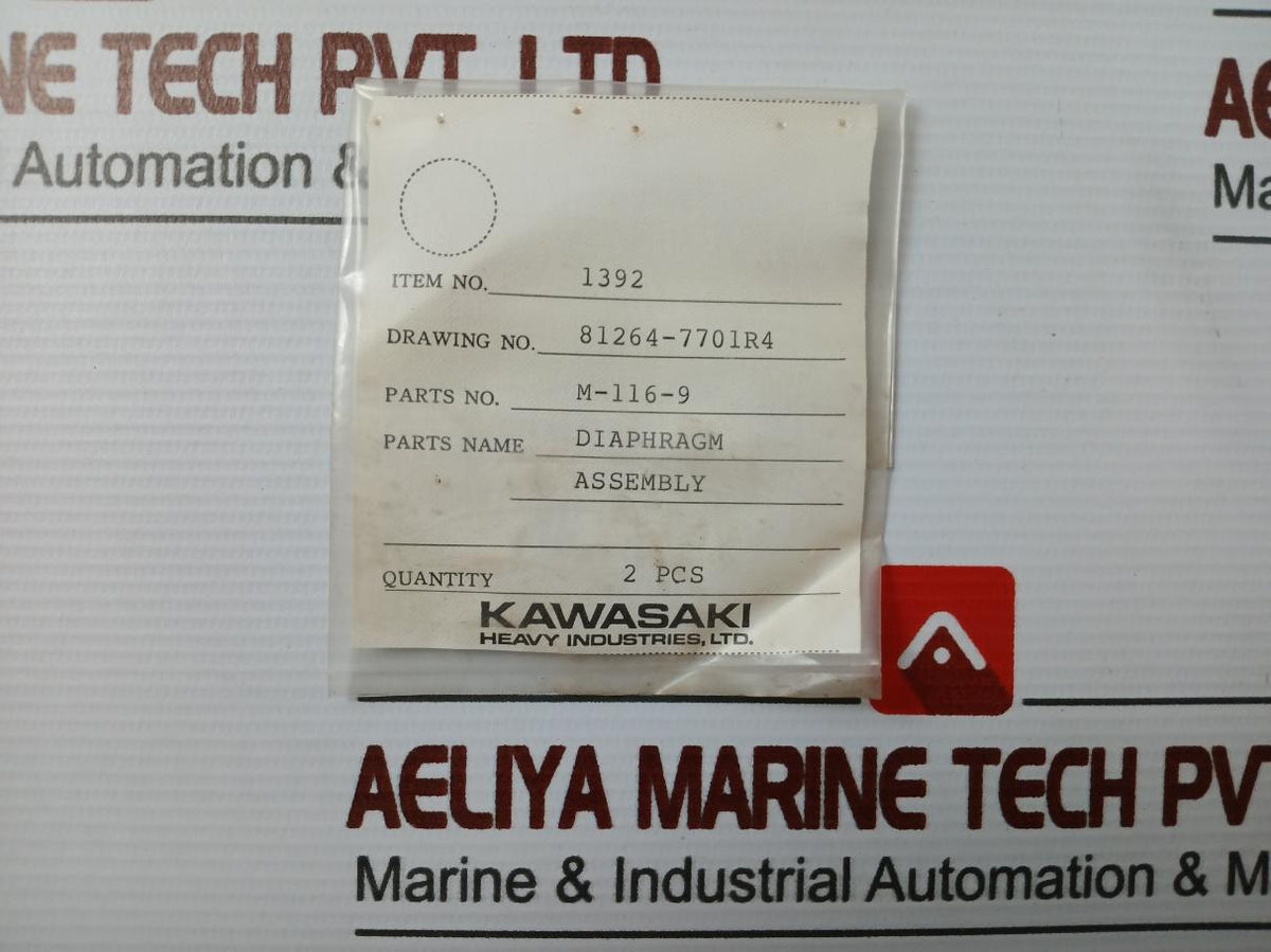 Kawasaki Kc-4553 Diaphragm Assembly For Filter Regulator – Aeliya Marine