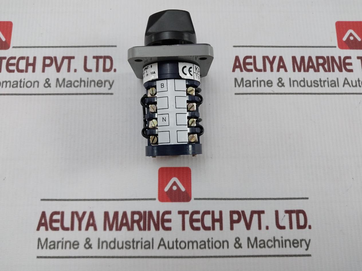 Kaycee 4S44Vpn Voltmeter Selector Switch 550V 10A 50Hz.