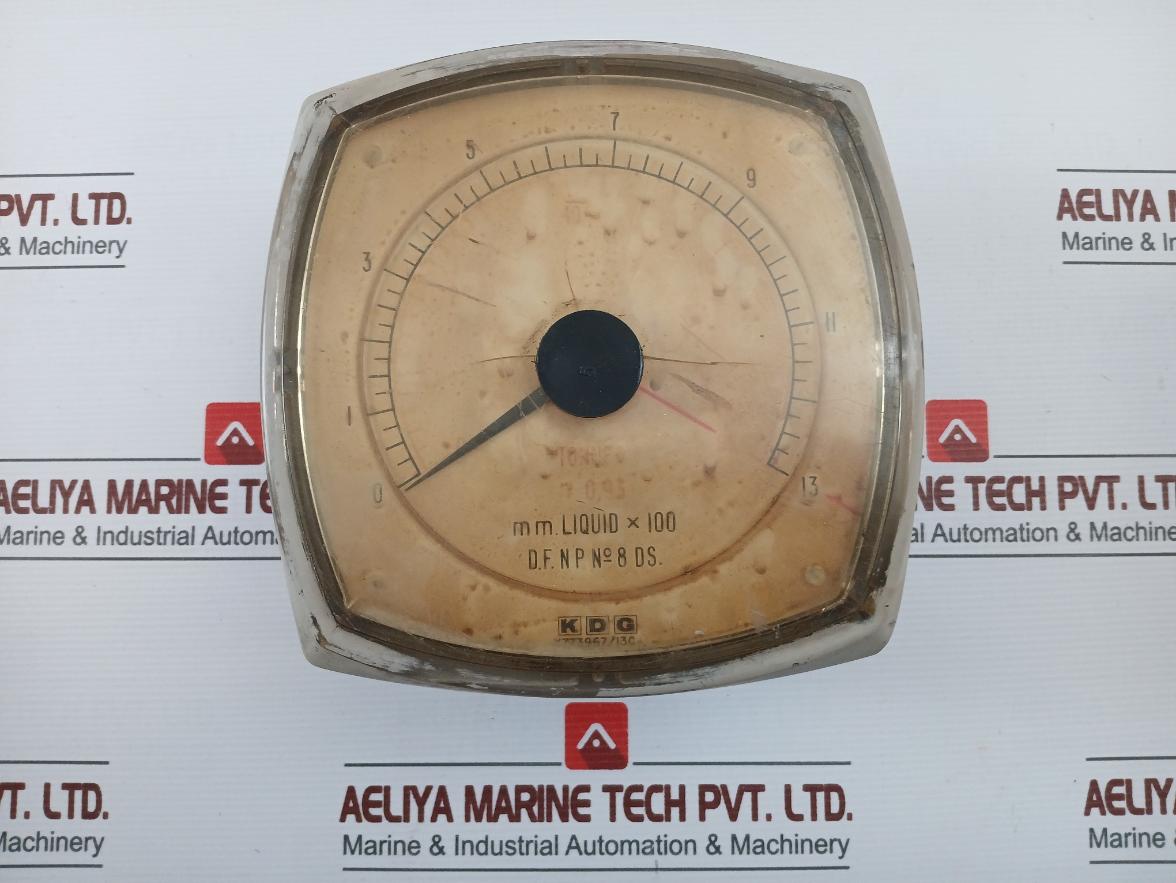 Kdg 150mm 0-13 MM. LIQUIDx100 Electrical Indicator 8200/1ma