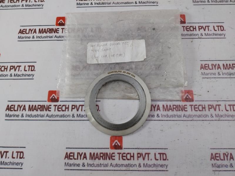 Ke316L/Fg Jis 20K 50A Soot Blower Flexible Pipe Lower Side Gasket