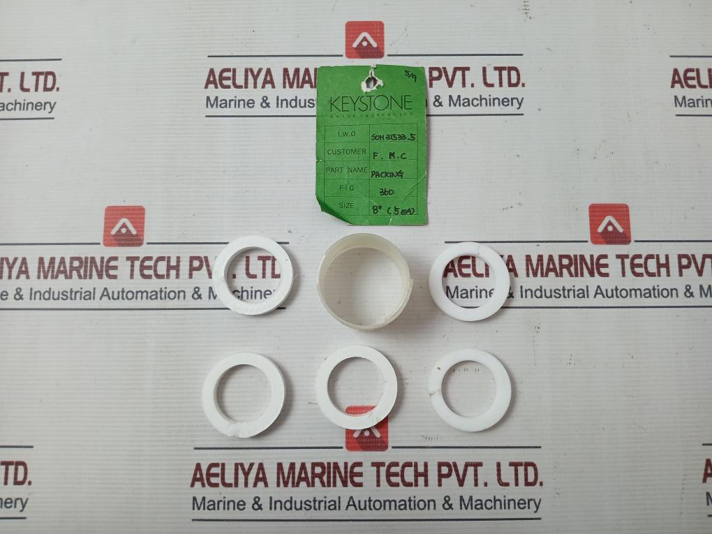 Keystone Packing Butterfly Valve 8” 16K-200A 635-800.214 Set