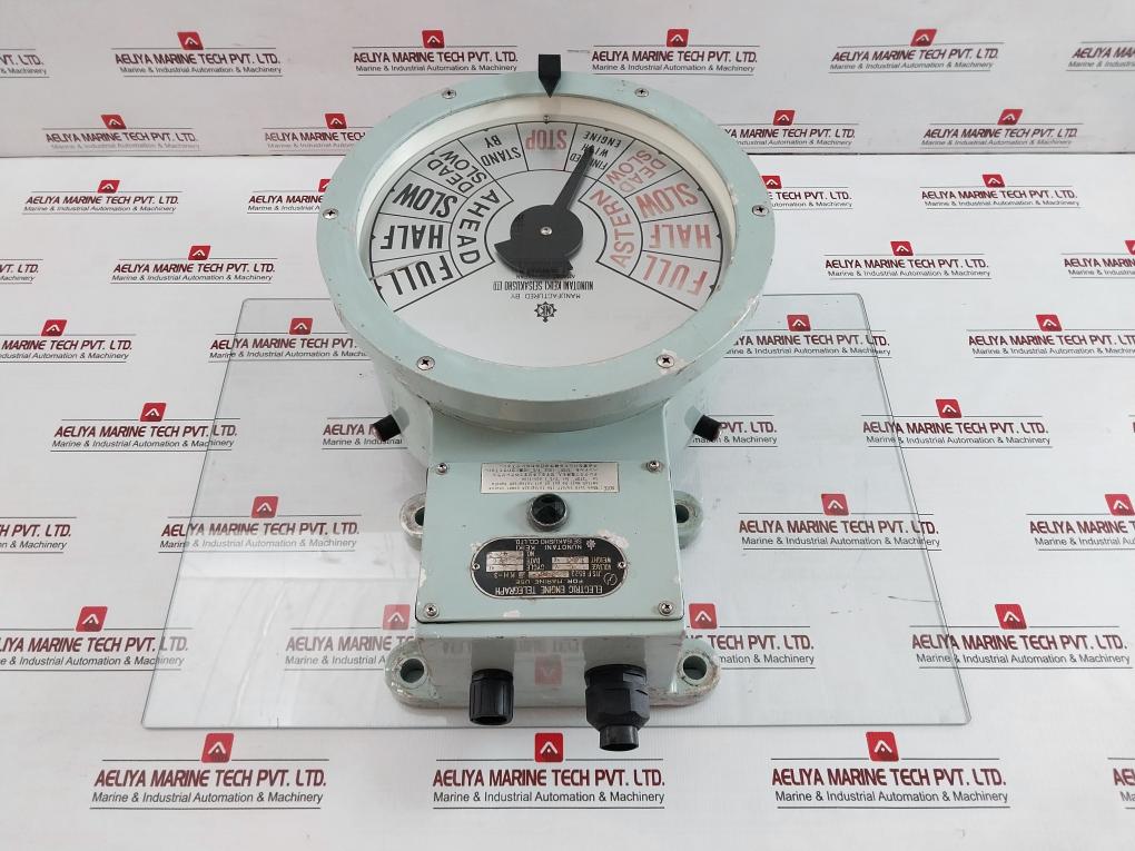 Kh-3 Electric Engine Telegraph 100v 60hz By Nunotani Keiki Seisakusho