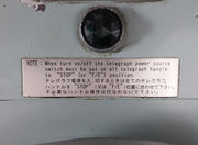 Kh-3 Electric Engine Telegraph 100v 60hz By Nunotani Keiki Seisakusho