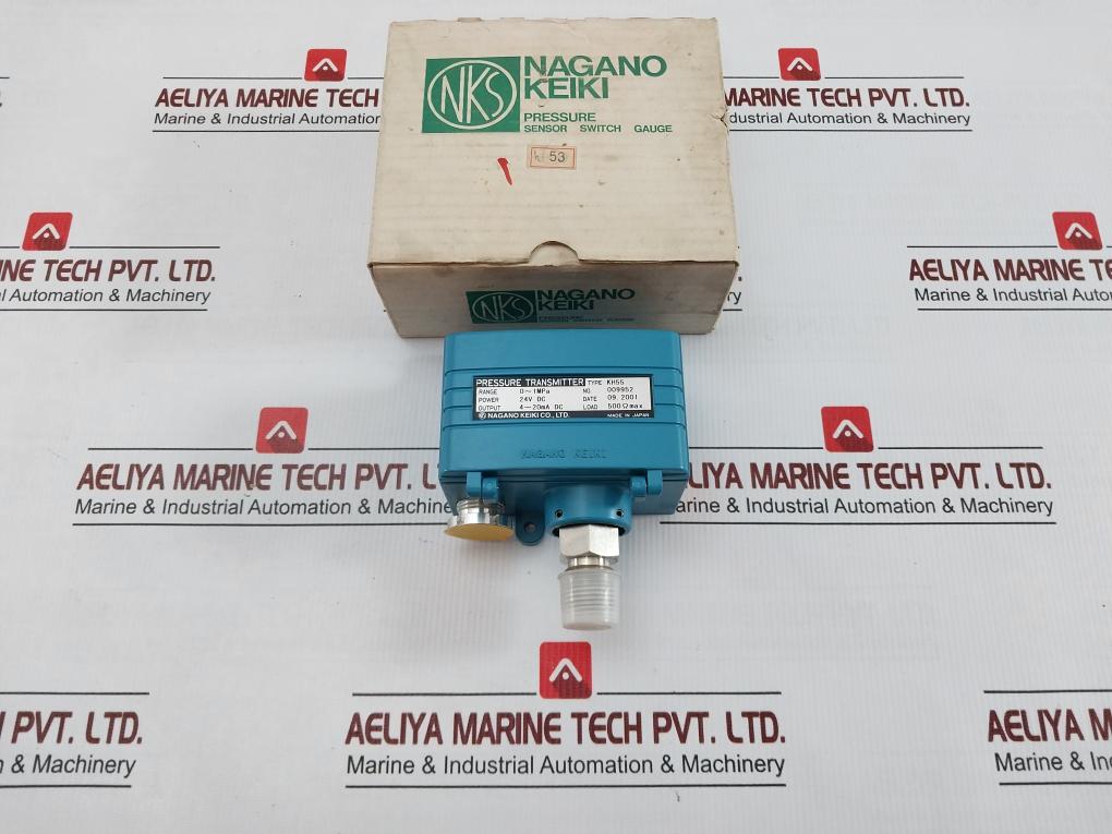Kh55 Pressure Transmitter 24v Dc Brand In Nagano Keiki