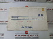 Kilowatt Meter 50-0-500 Kw Part Number Ecf-12nb By Toyo Keiki