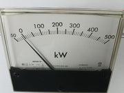 Kilowatt Meter 50-0-500 Kw Part Number Ecf-12nb By Toyo Keiki