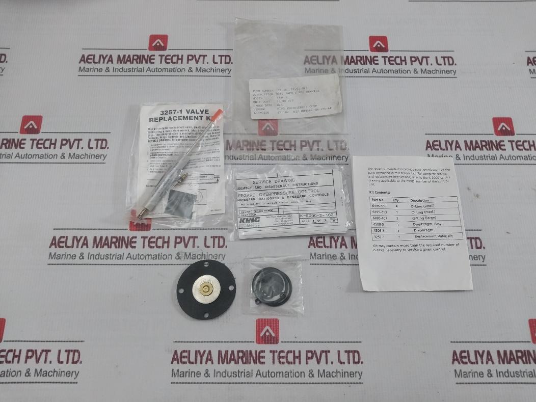 King Engineering 7334-2 Safe Guard Service Kit