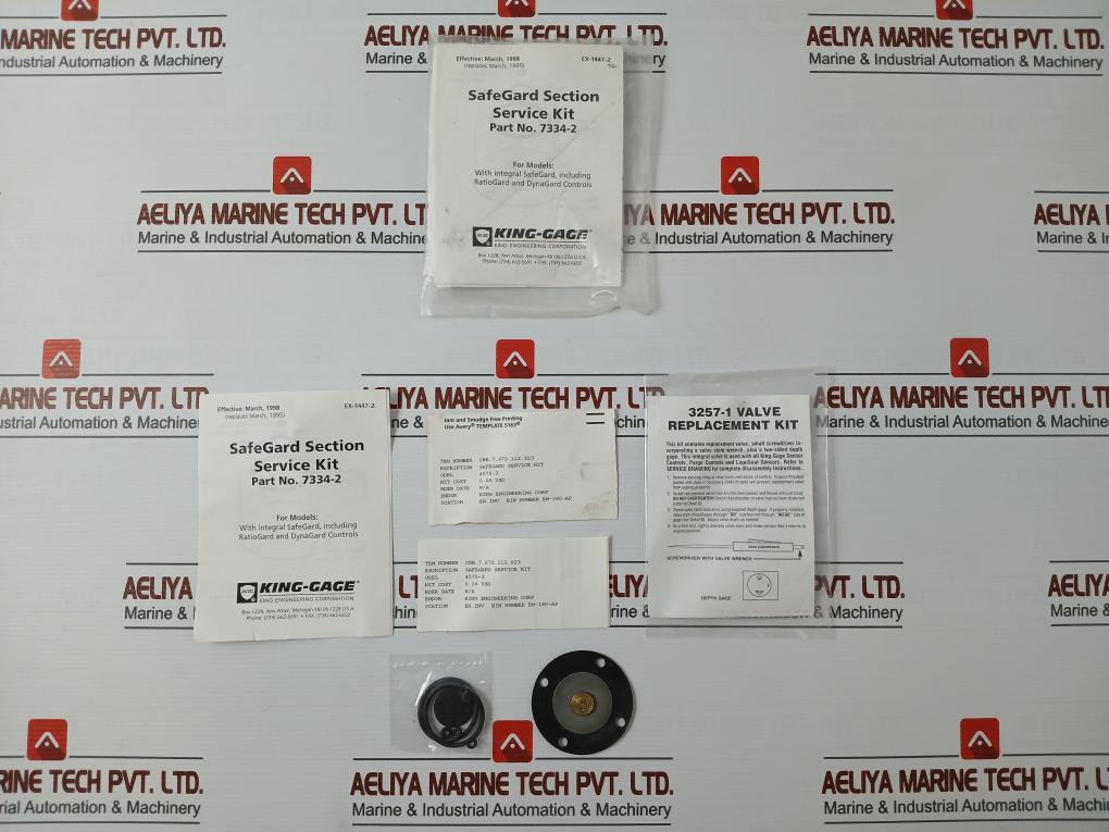 King Engineering 7334-2 Safeguard Section Service Kit