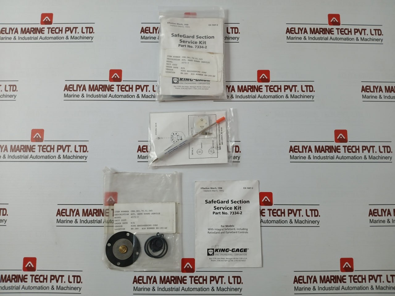 King Engineering 7334-2 Safe Guard Section Service Kit