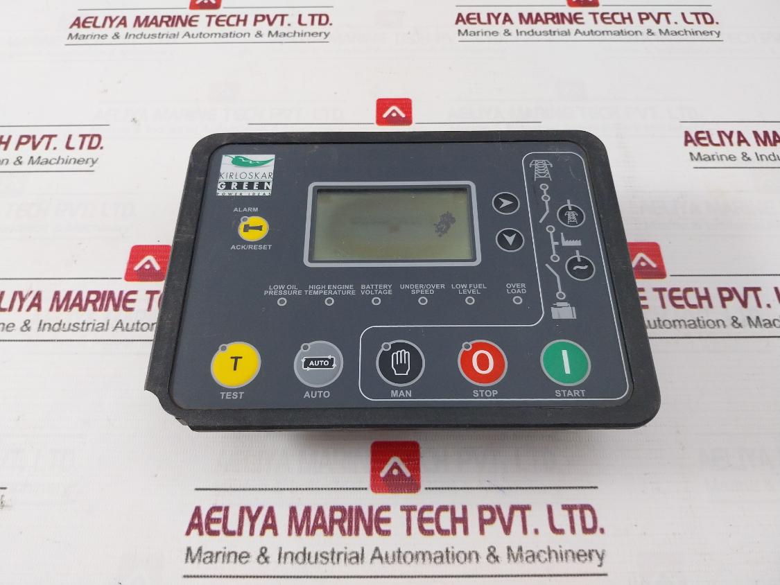 Kirloskar Green 8 To 35Vdc Generator Genset Controller 300Vac 0-100 Hz