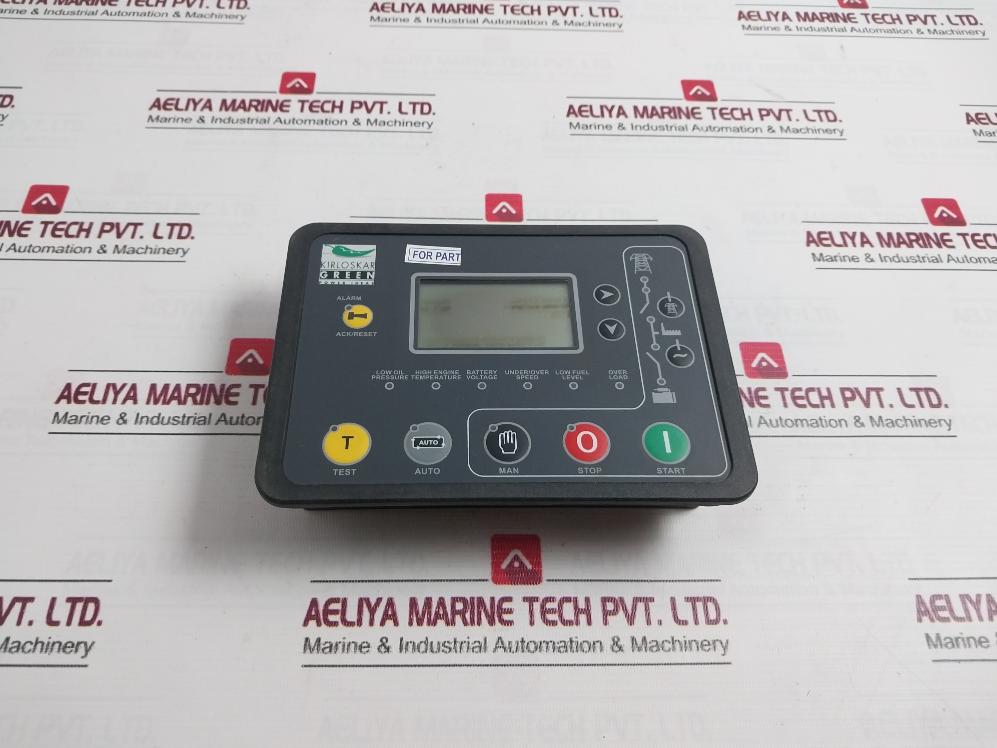 Kirloskar Green Kg545 Generator Genset Controller 0-100 Hz Not Working