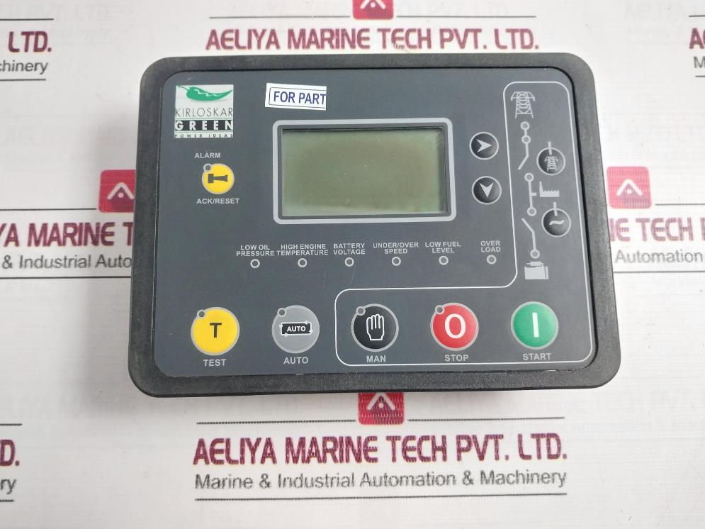 Kirloskar Green Kg545 Generator Genset Controller 0-100 Hz Not Working