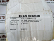 Klay Instruments Hyd-ca(20M)-d-f-g16-54-59 Level Transmitter W/ Cable, 13-36Vdc