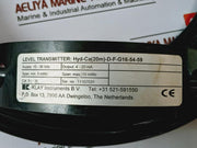 Klay Instruments Hyd-ca(20M)-d-f-g16-54-59 Level Transmitter W/ Cable, 13-36Vdc