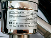 Klay Instruments Hyd-ca(20M)-d-f-g16-54-59 Level Transmitter W/ Cable, 13-36Vdc