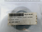 Klinger Gasket Kit For Ball Valve Dn 50/40 Pn 63 755.01.00.051