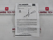 Klinger Pn 63 Sealing Kit For Ball Valve R00340 Dn 32/35