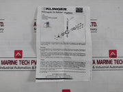Klinger Pn 63 Sealing Kit For Ball Valve R00340 Dn 32/35