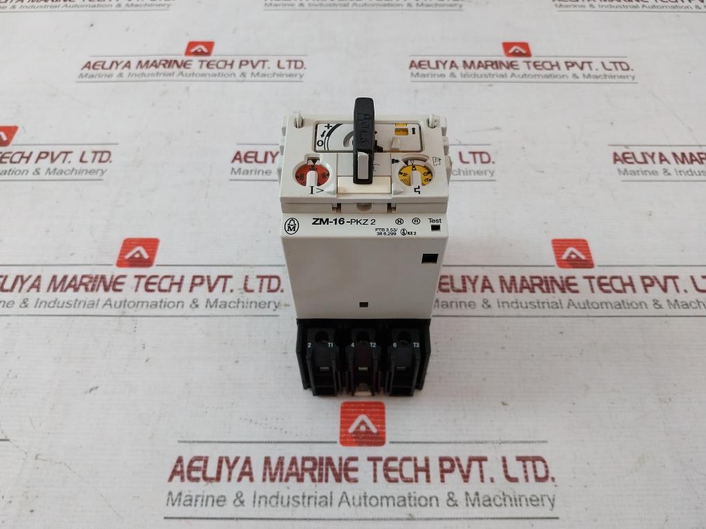 Klockner Moeller Zm-16-pkz2 Manual Motor Starter 690V 600Y / 347V Ac