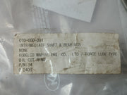 Kobelco Oil Cut Ring Set For Intermediate Shaft & Bearing 14, 0Td-000-001, 2 M
