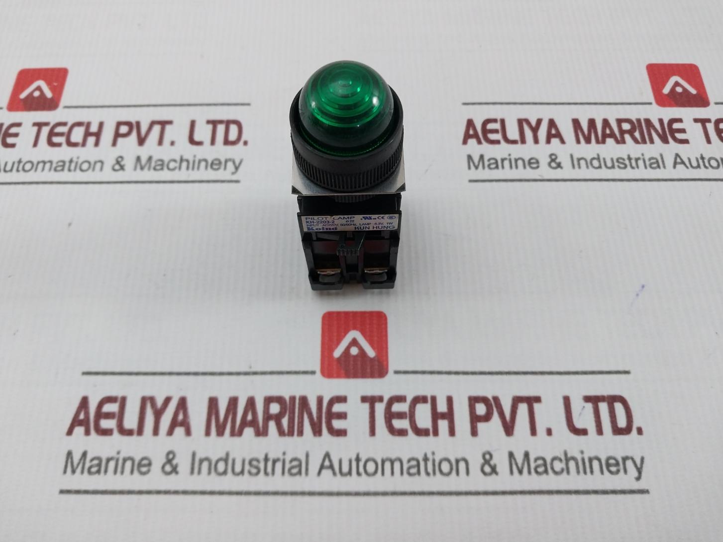 Koino Kh-2203-2 Pilot Lamp Green Ac220V 50/60Hz