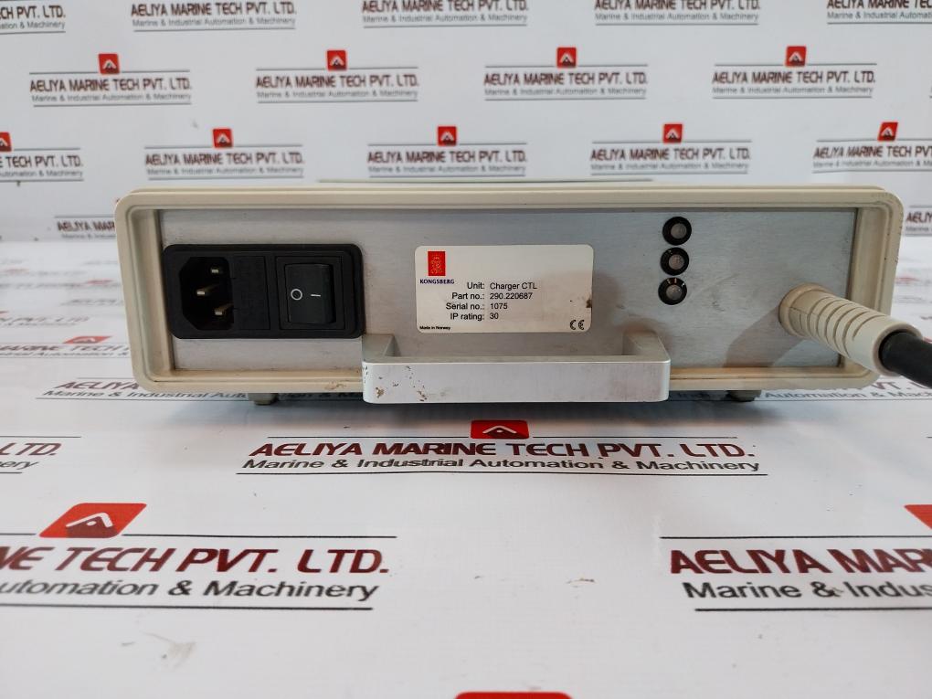 Kongsberg Charger Ctl, P/N 290.220687 Ip Rating: 30