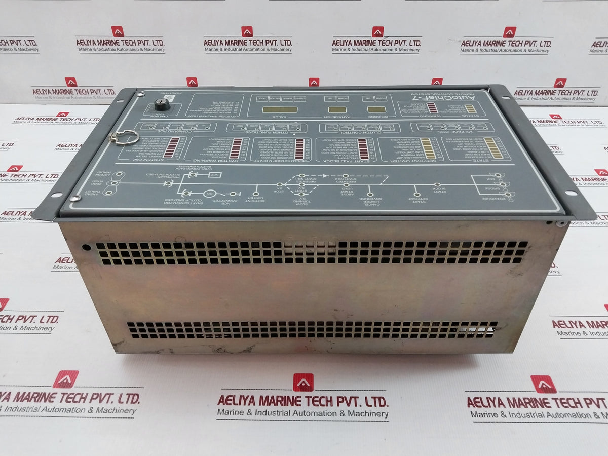 Kongsberg Control Room Unit For Remote Control System 24vdc Ac7 Ecr Autochief 7