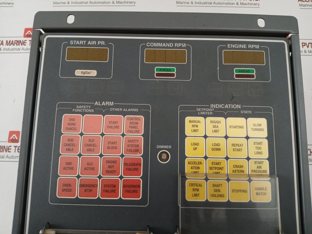 Kongsberg Norcontrol Ac4 Wh 8200021 Remote Control System Autochief 4