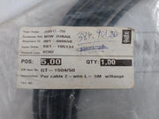 Kongsberg  Pur Cable 2-Wire L=5m W/Flange Gt-1504/50